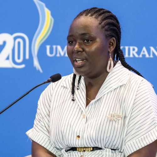 Aline Ishimwe Founder, Karisimbi Cave Resort
